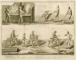 Glassblowing, from the 